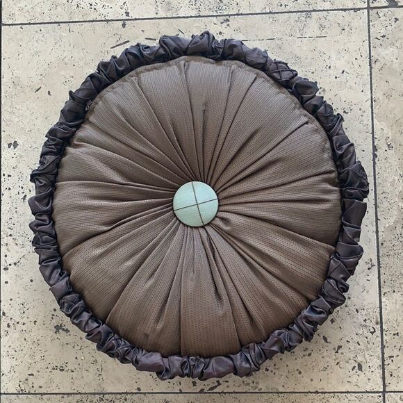 Eastern Accents Round Pillow - Picture 3 of 4